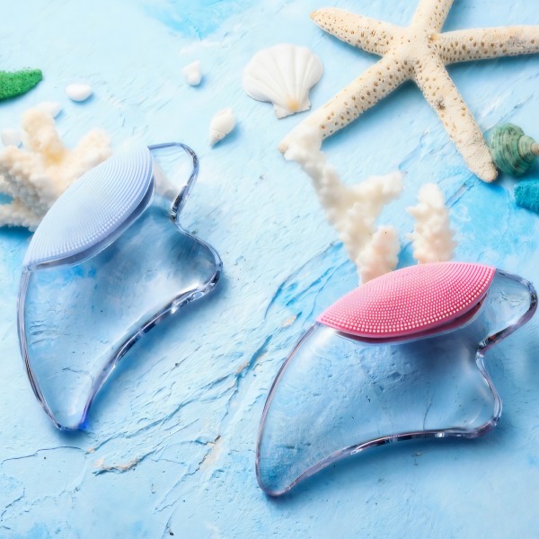 Масажер Гуаша, аплікатор Luminou Crystal Gua Sha, з підсвічуванням