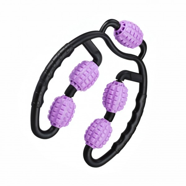 Масажер роликовий універсальний, масажер роликовий для ніг, рук, шиї, 1шт