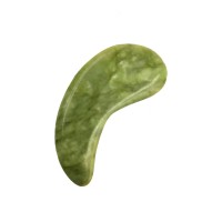 Шкребок Гуаша у формі патча, Галочка М'яка, зелений нефрит, 3,5х8 см