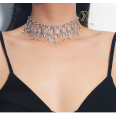 Ланцюжок зі стразами "Miss Diamond", два кольори