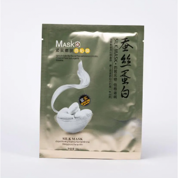 Тканинна маска для обличчя One Spring Silk Mask, з протеїнами шовку Тканинна маска для обличчя One Spring Silk Mask, з протеїнами шовку