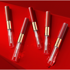 Помада матова + блиск для губ Venzen Long - lasting Double Lip Glaze, 5 відтінків