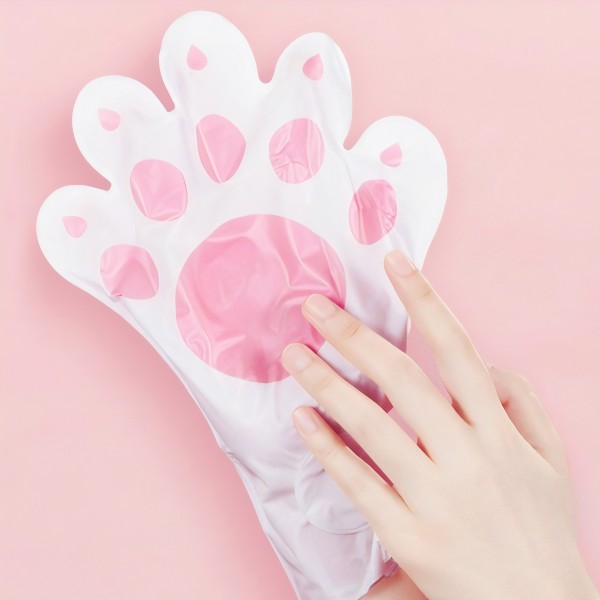 Маска-рукавички для рук Luofmiss Nicotinamide Goat Milk з козиним молоком та нікотінамідом, упаковка 3 шт