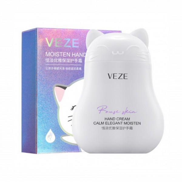 Крем для рук Veze Moisten Hand Cream, з екстрактом жасмину та шипшини, 60 г