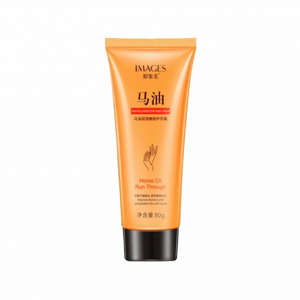 Крем для рук Images Mois Hand Cream Natural Horse Oil, з екстрактом кінського жиру, 80 г