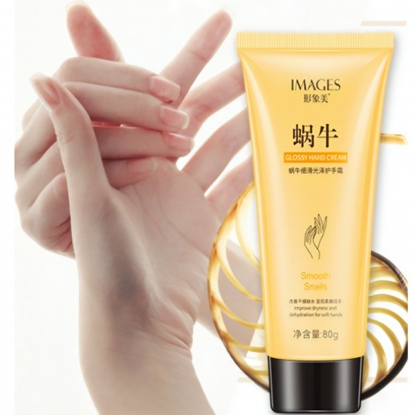 Крем для рук Images Mois Hand Cream Natural Snail, з екстрактом равлика, 80 г