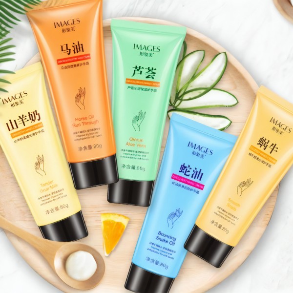 Крем для рук Images Mois Hand Cream Natural Snail, з екстрактом равлика, 80 г