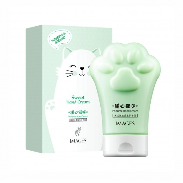 Крем для рук парфумований Images Sweet Hand Cream, зелений, 80 г Крем для рук парфумований Images Sweet Hand Cream, зелений, 80 г
