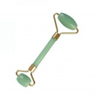 Ролик для масажу обличчя Сrystal, ролер зі штучного каменю