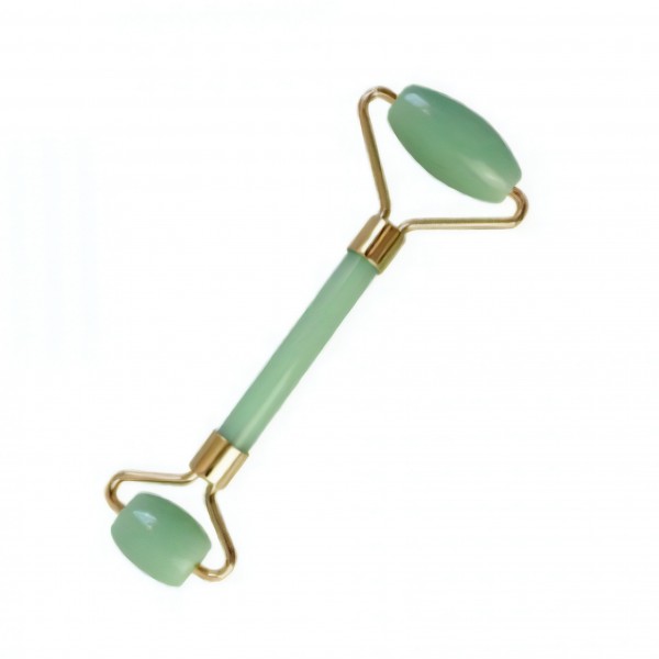 Ролик для масажу обличчя Сrystal, ролер зі штучного каменю