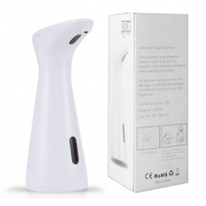 Дозатор сенсорний для мила, автоматичний, диспенсер, білий, 200 мл