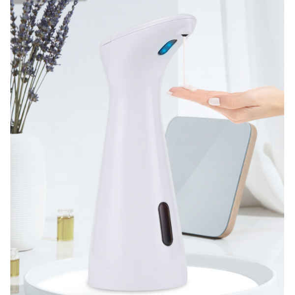 Дозатор сенсорний для мила, автоматичний, диспенсер, білий, 200 мл