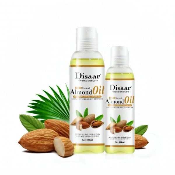 Олія масажна Disaar Almond Oil, олія мигдалева натуральна, 100 мл