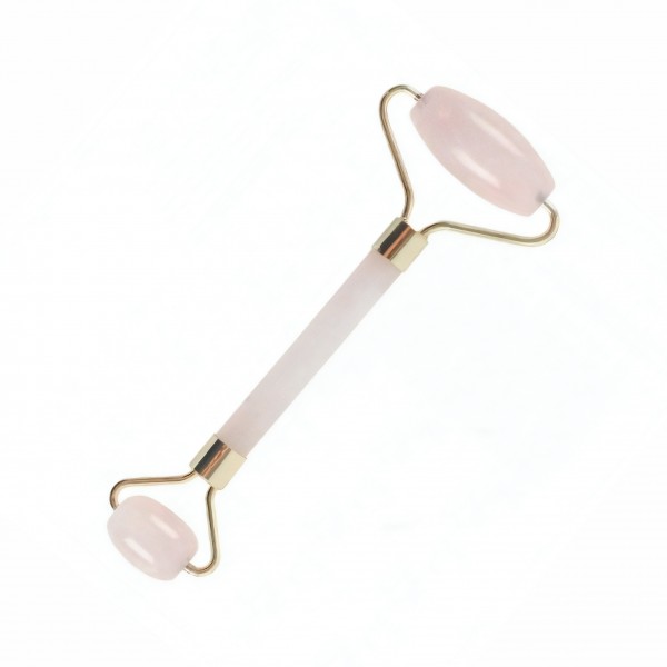 Ролик Гуаша із рожевого кварцу, ролер гуаша, УЦІНКА!