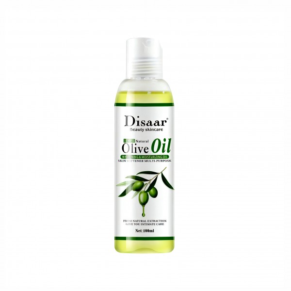 Олія масажна оливкова Disaar Olive Oil, олія оливкова натуральна, 100 мл