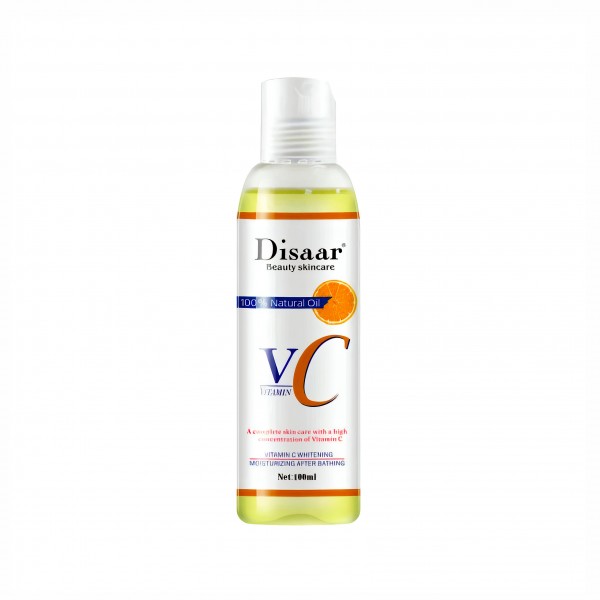 Олія масажна Disaar VC Vitamin C, олія з вітаміном С натуральна, 100 мл