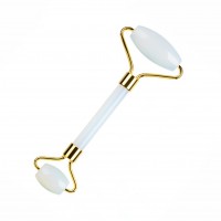 Ролик із місячного каменю для масажу обличчя, ролер місячний камінь