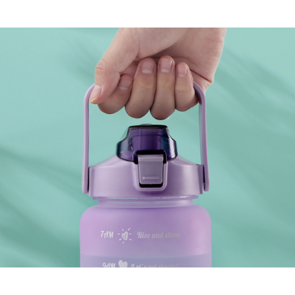 Пляшка для води, пляшка для спорту, різні кольори, 2 л