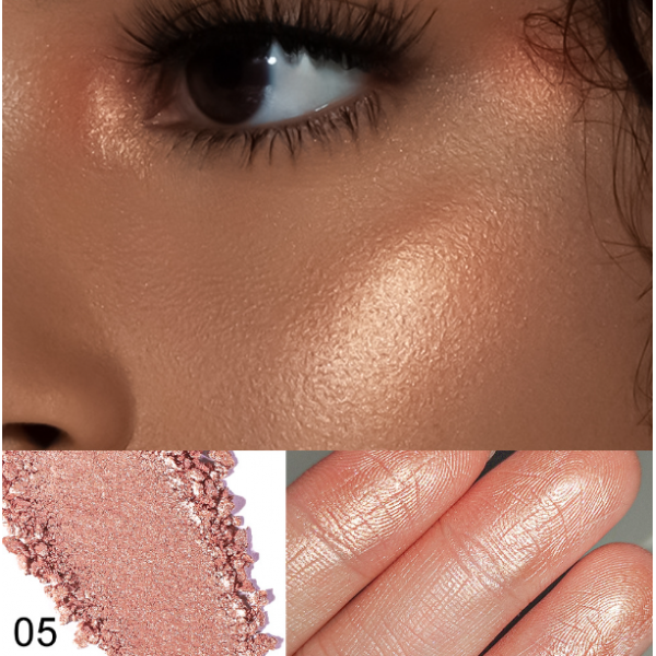 Хайлайтер запечений Young Vision Highlighter, 6 відтінків, 5,5 г