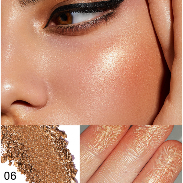 Хайлайтер запечений Young Vision Highlighter, 6 відтінків, 5,5 г