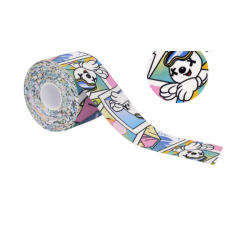 Тейп кінезіо 5 см, Мультяш, кінезіологічна стрічка Kinesiology Tape, 5 см