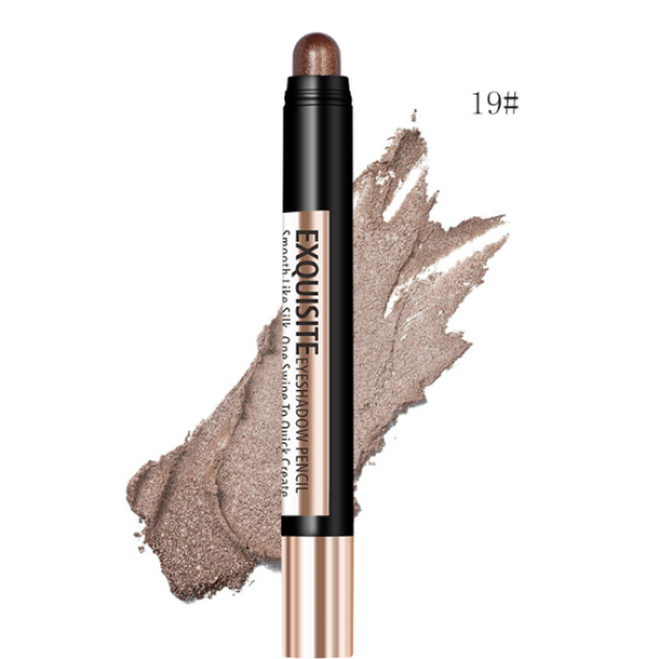 Тіні - олівець для очей з блискітками Exquisite Eyeshadow pencil, три відтінки, 1,7 г