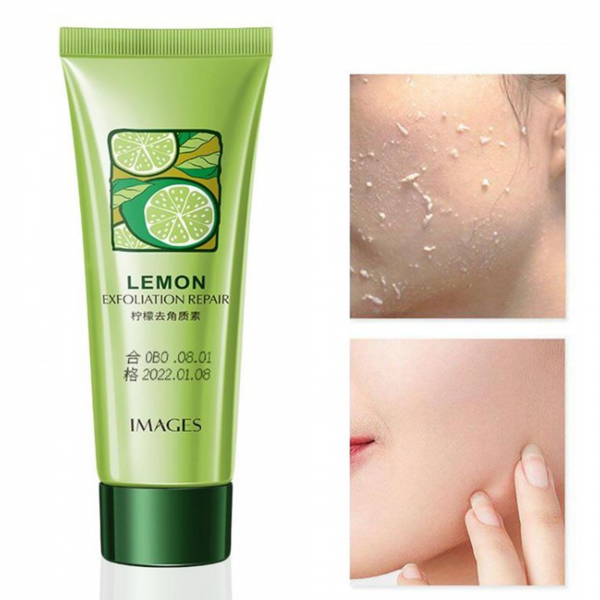 Пілінг - скатка для обличчя Images Lemon Exfoliating Gel з екстрактом лимона, 120 г