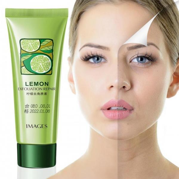 Пілінг - скатка для обличчя Images Lemon Exfoliating Gel з екстрактом лимона, 120 г