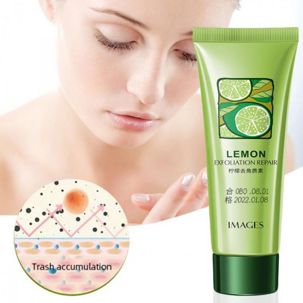 Пілінг - скатка для обличчя Images Lemon Exfoliating Gel з екстрактом лимона, 120 г