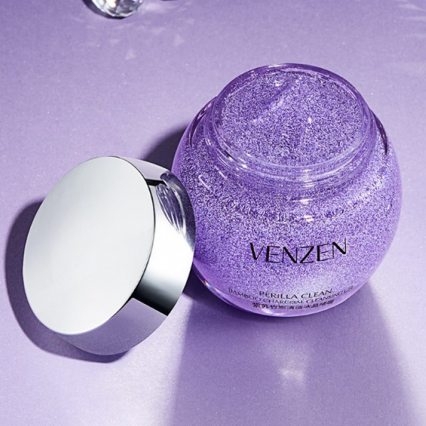 Гель для очищення обличчя VENZEN Perilla Clean Bamboo Charcoal Cleansing Gel, з бамбуковим вугіллям, 120г