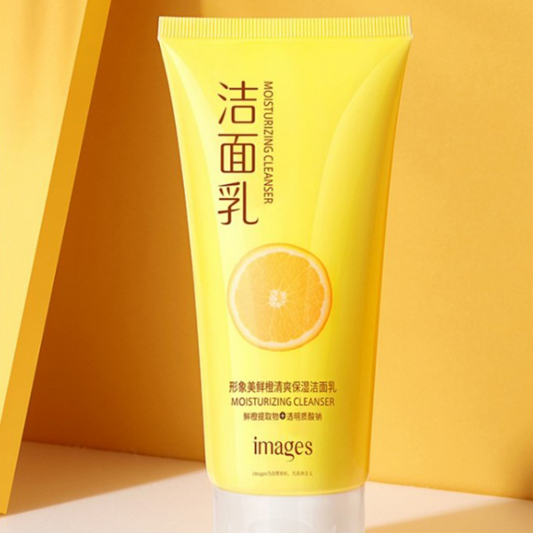 Пінка для вмивання Images Moisturizing Orange Cleanser, з екстрактом апельсина, 120 г