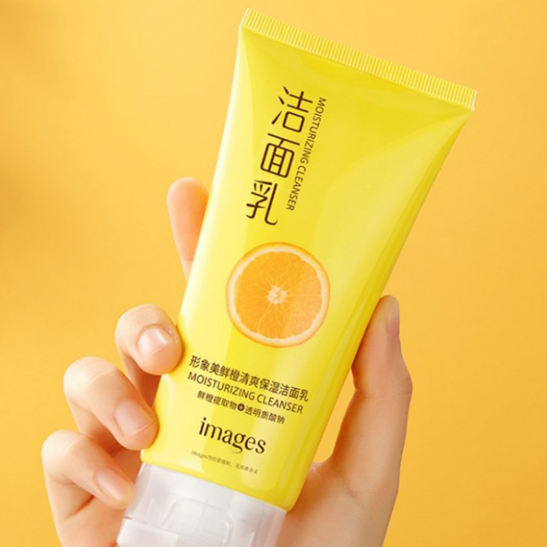 Пінка для вмивання Images Moisturizing Orange Cleanser, з екстрактом апельсина, 120 г