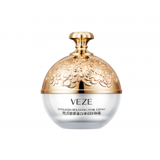 Крем для обличчя Veze Collagen Bouncing Pearl Cream, з колагеном та перлами, 30 г