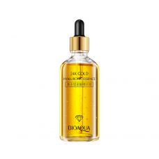 Сироватка BIOAQUA 24K GOLD HYALURONIC ESSENCE, з нано-золотом і гіалуроновою кислотою, 100 мл