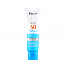 Сонцезахисний крем Disaar Sunscreen Lotion SPF PA+++ 60, відбілюючий, із захистом від УФ-променів, 50 мл