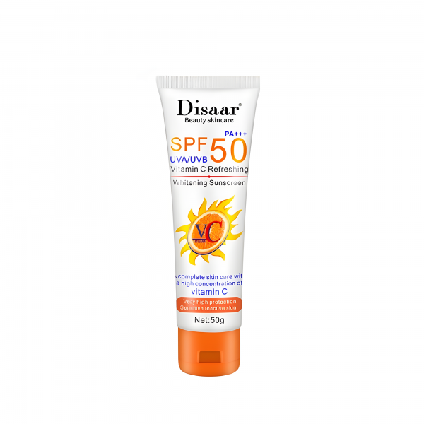 Сонцезахисний крем Disaar Vitamin C Refreshing SPF 50 PA +++ Sunscreen, 50 г