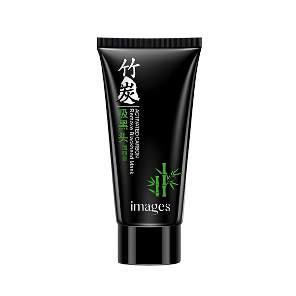 Маска - плівка для обличчя, чорна, Images Activated Carbon Remove Blackhead Mask, з бамбуковим вугіллям, 60 г