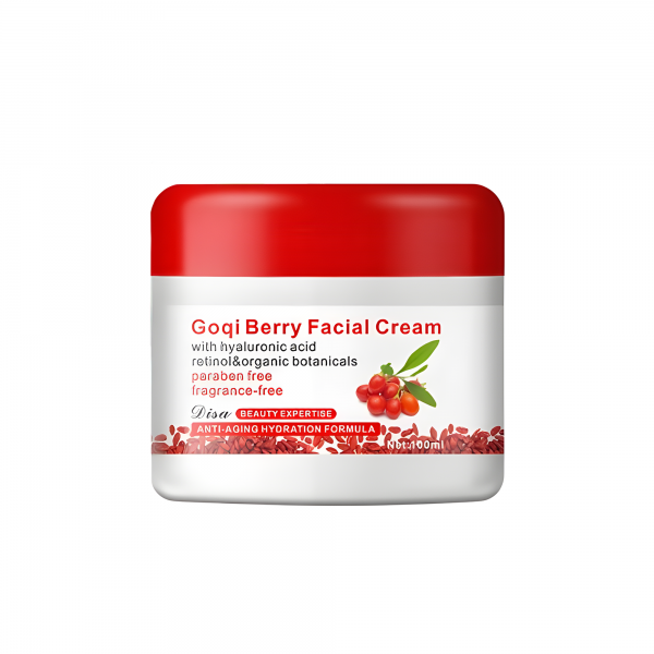 Крем для обличчя омолоджуючий та зволоджуючий Goji Berry Facial Cream, від зморшок, з ягодами Годжі, 100 г