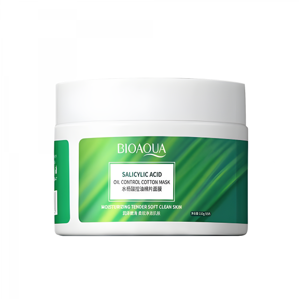 Пад диск, Bioaqua Salicylic Acid Oil Control Cotton Mask, із саліциловою кислотою, 110 г