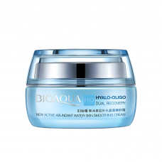 Крем для обличчя омолоджуючий Bioaqua Hyalo-Oligo Dual Recovery Cream з олігомером гіалуронової кислоти, 50 г