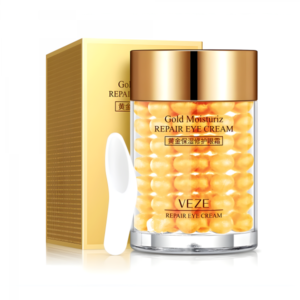 Крем для шкіри навколо очей Venzen Gold Moisturiz Repair Eye Cream, з біозолотом, 30 г