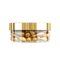 Сироватка для обличчя і шкіри навколо очей в капсулах VENZEN Bright Collagen, з олігопептидами і вітаміном Е, 30 мл