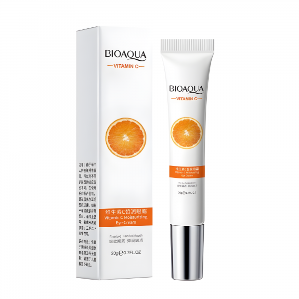Крем для шкіри навколо очей Bioaqua Vitamin C Moisturizing Eye Cream з вітаміном С, 1 шт Крем для шкіри навколо очей Bioaqua Vitamin C Moisturizing Eye Cream з вітаміном С, 1 шт