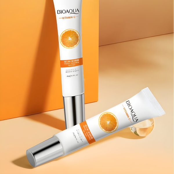 Крем для шкіри навколо очей Bioaqua Vitamin C Moisturizing Eye Cream з вітаміном С, 1 шт Крем для шкіри навколо очей Bioaqua Vitamin C Moisturizing Eye Cream з вітаміном С, 1 шт