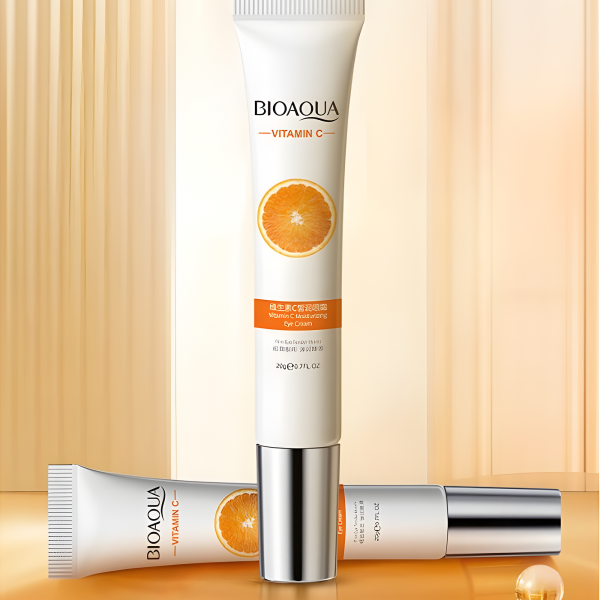 Крем для шкіри навколо очей Bioaqua Vitamin C Moisturizing Eye Cream з вітаміном С, 1 шт Крем для шкіри навколо очей Bioaqua Vitamin C Moisturizing Eye Cream з вітаміном С, 1 шт