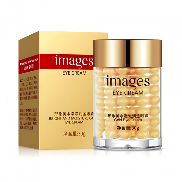 Крем - гель для кожи вокруг глаз Images Bright and Moisture Gold Eye Cream, с био - золотом, 30 г