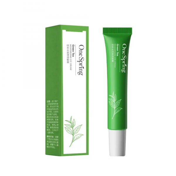 Крем для шкіри навколо очей з екстрактом зеленого чаю One Spring Green Tea Moisturising Eye Cream, 1 шт