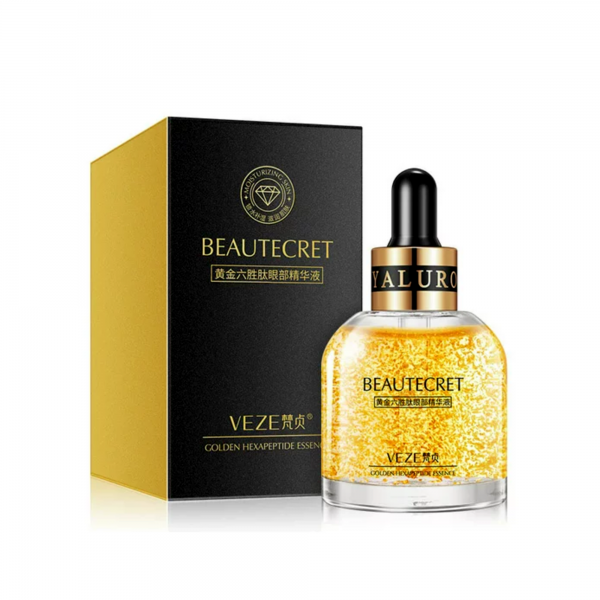 Сироватка для шкіри навколо очей з пептидами VEZE Beautecret Golden Hexapeptide Essence, 30 мл