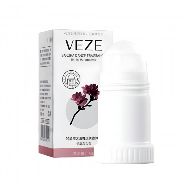 Кульковий дезодорант - антиперспірант VEZE Sakura Dance Fragrance, з ароматом сакури, 40 мл Кульковий дезодорант - антиперспірант VEZE Sakura Dance Fragrance, з ароматом сакури, 40 мл