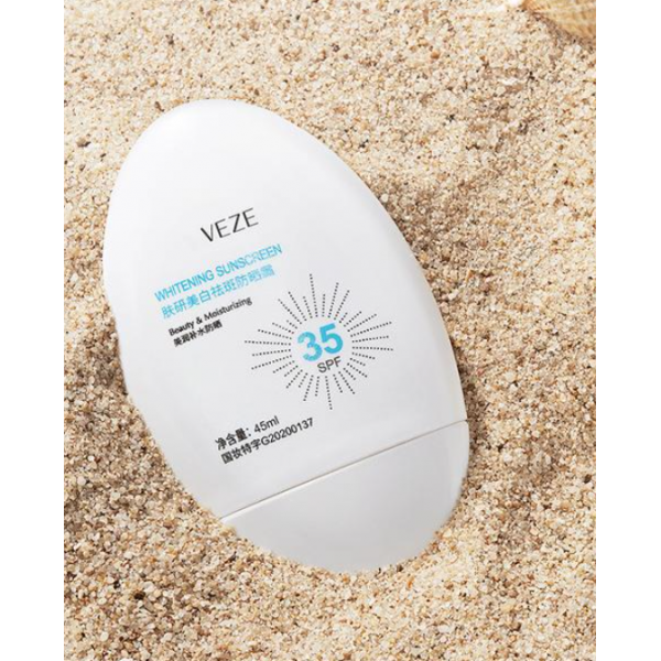 Сонцезахисний крем Veze Whitening Sunscreen SPF 35 PA++, 45 г